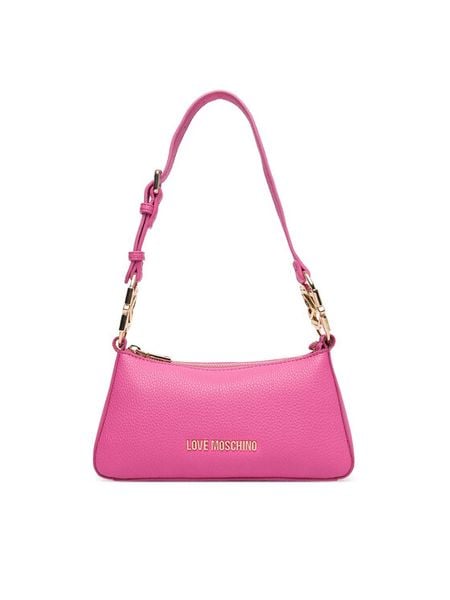 LOVE MOSCHINO Torebka JC4007PP1OLB0604 Różowy. Czerwone torebki klasyczne damskie Love Moschino, bez wzorów, ze skóry, bez dodatków. Za 859.99 zł.