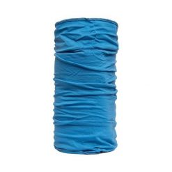 Komin zimowy z welny merino Sensor. Niebieskie szaliki i kominy damskie Sensor, na zimę, bez wzorów, z materiału. Za 120.95 zł.