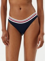 Tommy Hilfiger Dół od bikini UW0UW05830 Granatowy. Niebieskie bikini damskie Tommy Hilfiger, bez wzorów. Za 119.99 zł.