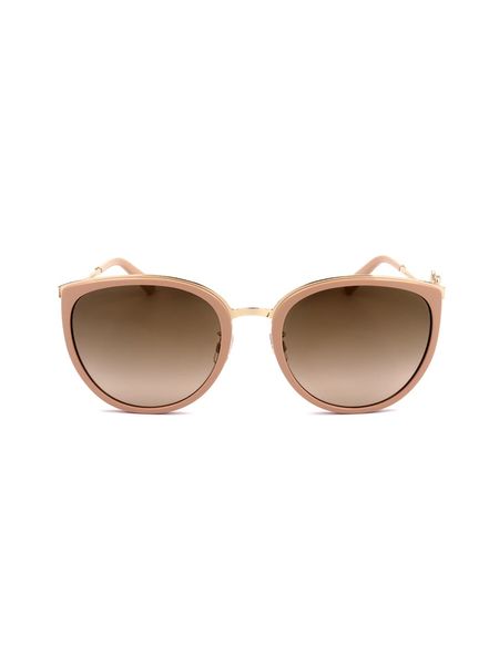 Swarovski Damskie okulary przeciwsłoneczne w kolorze złoto-jasnoróżowo-oliwkowym rozmiar: 60. Brązowe okulary przeciwsłoneczne damskie Swarovski. Za 297.26 zł.