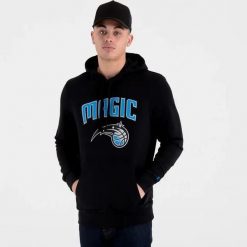 Bluza z kapturem Orlando Magic NBA. Czarne bluzy z kapturem męskie New Era, m, z materiału. Za 238.00 zł.