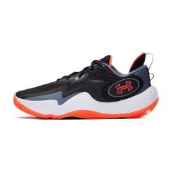 Buty Under Armour Spawn 5 M 3026285-001 niebieskie. Niebieskie buty sportowe na co dzień męskie z gumy, bez zapięcia, na fitness i siłownię. Za 612.72 zł.