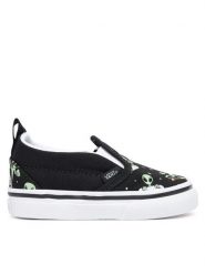 Vans Tenisówki Slip-On V VN000D0SYJ71 Czarny. Czarne buty sportowe chłopięce Vans, z materiału, bez zapięcia. Za 139.99 zł.