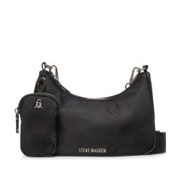 Torebka Steve Madden. Czarne torebki klasyczne damskie Steve Madden, bez wzorów, bez dodatków. Za 229.99 zł.