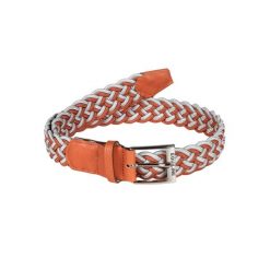 Elastyczny pleciony pasek Equiline. Brązowe paski męskie EQODE BY EQUILINE, bez wzorów. Za 336.00 zł.