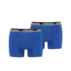 . Niebieskie bokserki męskie HEAD, bez wzorów. Za 75.00 zł.