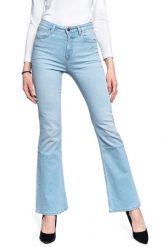 LEE BREESE DAMSKIE SPODNIE JEANSOWE BLEACHED AZUR L32YPQXL 112107754. Spodnie materiałowe damskie Lee, w ażurowe wzory, z jeansu. Za 209.99 zł.