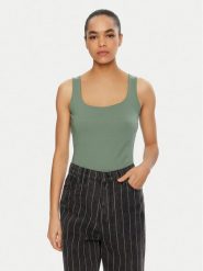 Vero Moda Top Million 10305800 Zielony Regular Fit. Zielone topy damskie Vero Moda, xl, bez wzorów, z syntetyku, bez kołnierzyka. Za 49.99 zł.