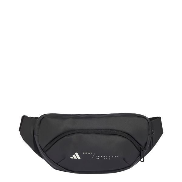 Torba Hybrid Waist. Czarne torebki klasyczne damskie Adidas, z aplikacjami, z materiału, zdobione, bez dodatków. Za 109.00 zł.