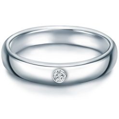 Trilani Pierścionek z Srebro wysokiej próby w Srebrny Pierścionki 1 ct Damski. Szare pierścionki damskie Trilani, z cyrkonią, srebrne. Za 308.99 zł.