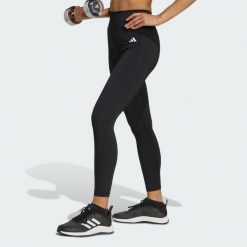 Legginsy 7/8 bez szwu z przodu Optime Essentials. Brązowe legginsy damskie Adidas, m, bez wzorów. Za 219.00 zł.