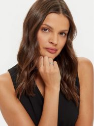 Guess Pierścionek JUBR04 575JW Srebrny. Szare pierścionki damskie Guess, srebrne. Za 199.99 zł.
