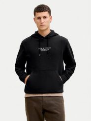 Jack & Jones Bluza Archie 12216335 Czarny Regular Fit. Czarne bluzy bez kaptura męskie Jack & Jones, m, z syntetyku. Za 209.99 zł.