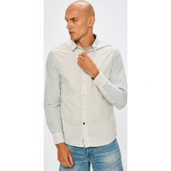 Pepe Jeans - Koszula. Białe koszule męskie Pepe Jeans, m, bez wzorów, z bawełny, bez kołnierzyka, bez ramiączek. W wyprzedaży za 259.90 zł.