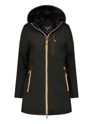 Canadian Peak Parka "Cassimineak" w kolorze czarnym rozmiar: S. Czarne parki damskie Canadian Peak, s, z aplikacjami. Za 184.46 zł.