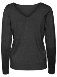 Vero Moda Sweter w kolorze antracytowym rozmiar: XS. Czarne swetry klasyczne damskie Vero Moda, s, z wiskozy, bez kołnierzyka. Za 69.58 zł.