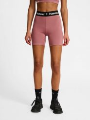 Szorty damskie Hummel Pulse Mid. Fioletowe spodenki sportowe damskie HUMMEL, l, z dzianiny, do piłki ręcznej. Za 134.00 zł.