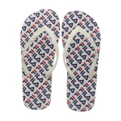 Japonki basenowe męskie Fila Troy Slipper. Białe klapki i japonki męskie Fila. Za 29.00 zł.