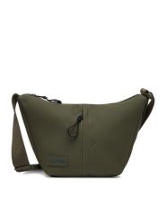 Hunter Torebka C-HTR-B-011-08 Khaki. Brązowe listonoszki damskie Hunter, bez wzorów, z materiału, bez dodatków. Za 129.99 zł.