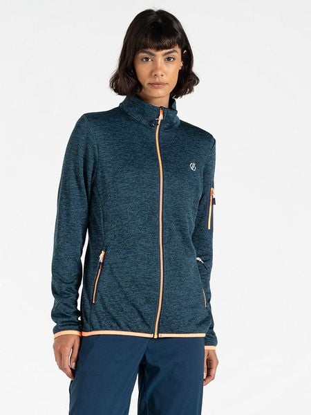 Dare 2b Kurtka polarowa "Torrek" w kolorze granatowym rozmiar: 46. Niebieskie kurtki damskie Dare 2b, bez wzorów, z polaru, bez kaptura. Za 88.64 zł.