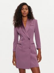 Imperial Sukienka koktajlowa AFAXIAW Fioletowy Slim Fit. Fioletowe sukienki damskie Imperial, l, bez wzorów, z syntetyku, wizytowe, bez kołnierzyka, bez ramiączek. Za 439.99 zł.