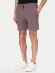 BOSS Szorty sportowe Waffle 50535884 Fioletowy Regular Fit. Fioletowe szorty sportowe męskie Boss, m, z syntetyku. Za 229.99 zł.