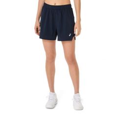 Damskie szorty 2 w 1 Asics Court. Niebieskie szorty damskie Asics, bez wzorów, eleganckie. Za 186.50 zł.