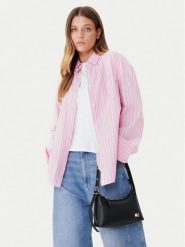 Tommy Jeans Torebka Tjw Cool Shoulder Bag AW0AW17873 Czarny. Czarne torebki klasyczne damskie Tommy Jeans, bez wzorów, z jeansu, bez dodatków. Za 309.99 zł.