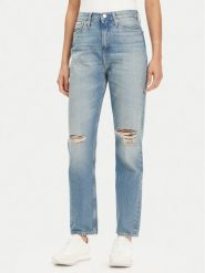 Calvin Klein Jeans Jeansy Authentic J20J225124 Niebieski Straight Fit. Niebieskie jeansy damskie Calvin Klein Jeans. Za 359.99 zł.