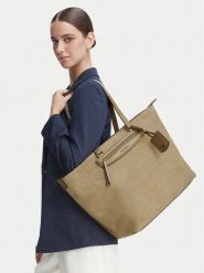 MICHAEL Michael Kors Torebka 30F6ATVT4S Khaki. Brązowe torebki klasyczne damskie MICHAEL Michael Kors, bez wzorów, ze skóry, bez dodatków. Za 1,429.00 zł.