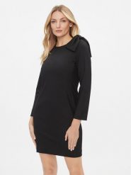 Marella Sukienka codzienna Imperia 2332261236200 Czarny Regular Fit. Czarne sukienki damskie Marella, na co dzień, bez wzorów, z syntetyku, bez kołnierzyka, bez ramiączek, proste. Za 739.99 zł.