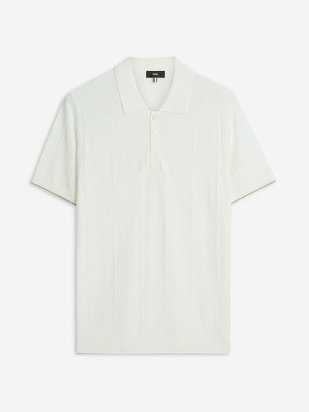 Cinque Koszulka polo ''Cigio'' w kolorze kremowym rozmiar: M. Brązowe koszulki polo męskie Cinque, m, bez wzorów, ze splotem, bez ramiączek. Za 144.95 zł.