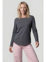 Alife and kickin Koszulka "Leabella" w kolorze antracytowym rozmiar: XL. Czarne t-shirty damskie Alife and Kickin, xl, bez wzorów, z bawełny, bez kołnierzyka. Za 60.99 zł.