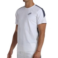 Bullpadel Niue T-shirt. Białe t-shirty damskie bullpadel, xl, bez wzorów, bez kołnierzyka. Za 207.20 zł.