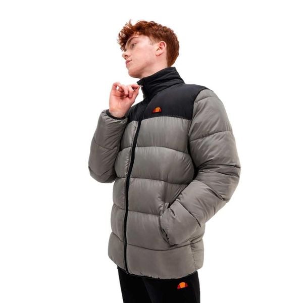 Kurtka ocieplana męska Ellesse Caloroso Padded. Szare kurtki męskie Ellesse, m, bez wzorów, bez kaptura. Za 359.99 zł.