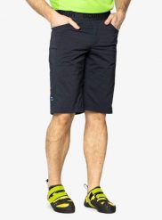 Spodenki wspinaczkowe męskie Ocun Mania Eco Shorts. Niebieskie szorty męskie Ocun, z elastanu, bez kołnierzyka. Za 318.99 zł.