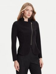 Rinascimento Marynarka CFC0125220003 Czarny Slim Fit. Czarne marynarki i żakiety damskie RINASCIMENTO, l, bez wzorów, z syntetyku. Za 419.99 zł.