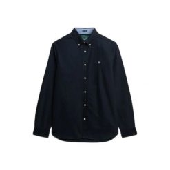 Koszula z długim rękawem Superdry Preppy Oxford. Niebieskie koszule męskie Superdry., l, bez wzorów, z bawełny, bez kołnierzyka, bez ramiączek. Za 269.00 zł.
