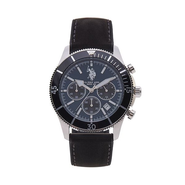 Zegarek U.S. Polo Assn. Czarne zegarki męskie U.S. Polo Assn. Za 699.99 zł.