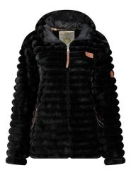 Geographical Norway Kurtka polarowa "Trebelle" w kolorze czarnym rozmiar: M. Czarne kurtki damskie Geographical Norway, m, bez wzorów, z polaru, bez kaptura. Za 152.98 zł.