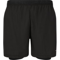 Szorty Endurance Cobus. Czarne szorty męskie Endurance, z materiału, bez kołnierzyka. Za 250.00 zł.