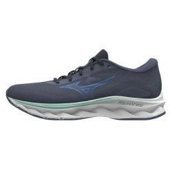 Buty do biegania Mizuno Wave Serene. Niebieskie obuwie do biegania damskie Mizuno, mizuno wave. Za 533.25 zł.