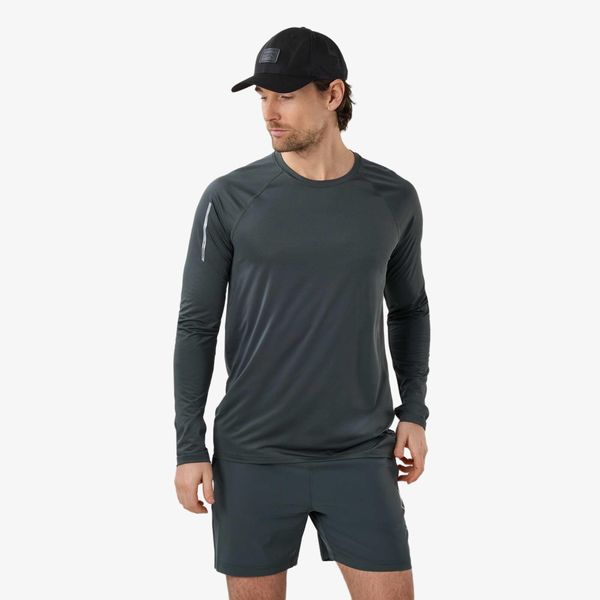 Koszulka treningowa męska Swedemount Core Training L/S Tee szybkoschnąca. Czarne t-shirty sportowe męskie SWEDEMOUNT, l, z materiału, bez ramiączek, do biegania. Za 77.99 zł.