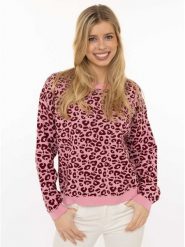 Zwillingsherz Sweter w kolorze jasnoróżowym rozmiar: S/M. Różowe swetry klasyczne damskie Zwillingsherz, m, z bawełny, bez kołnierzyka. Za 130.99 zł.