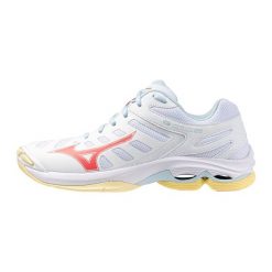 Damskie buty halowe Mizuno Wave Voltage. Białe obuwie do biegania damskie Mizuno, mizuno wave. Za 472.35 zł.