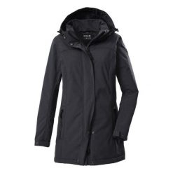 Damska wodoodporna kurtka softshell Killtec GW 36. Brązowe kurtki przeciwdeszczowe damskie KILLTEC, bez kaptura. Za 594.80 zł.
