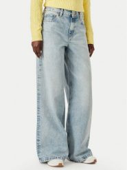 Tommy Hilfiger Jeansy 70'S WW0WW51090 Niebieski Wide Fit. Niebieskie jeansy damskie Tommy Hilfiger. Za 584.99 zł.