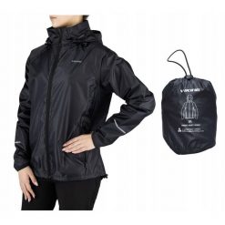 Kurtka trekkingowa dla kobiet Viking Rainier Lady. Czarne kurtki damskie VIKING, xl, bez wzorów, bez kaptura. Za 189.90 zł.