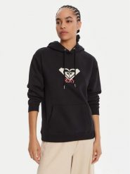 Roxy Bluza ERJFT05020 Czarny Regular Fit. Czarne bluzy bez kaptura damskie Roxy, m, z bawełny. Za 229.99 zł.