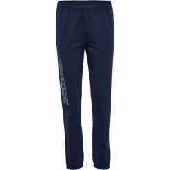 Spodnie dresowe Hummel Pulse Uh. Niebieskie spodnie dresowe męskie HUMMEL, z dresówki. W wyprzedaży za 174.00 zł.